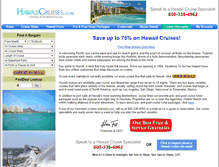Tablet Screenshot of hawaiicruises.com